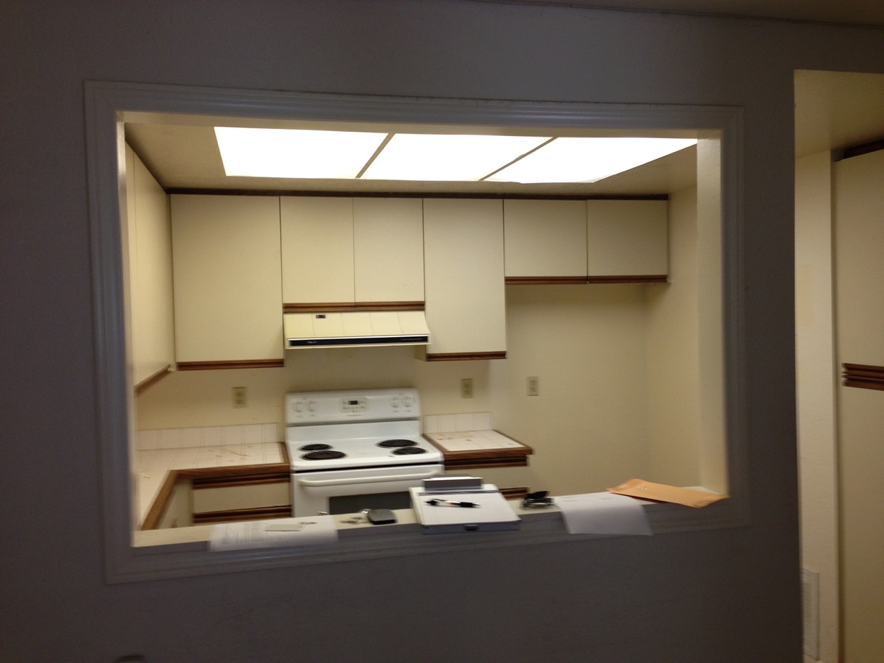 Kitchen before renovation